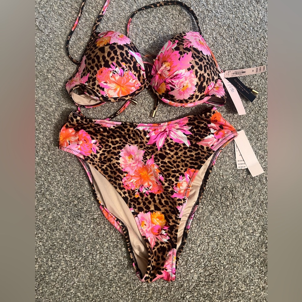Victoria Secret Leopard Print Bikini